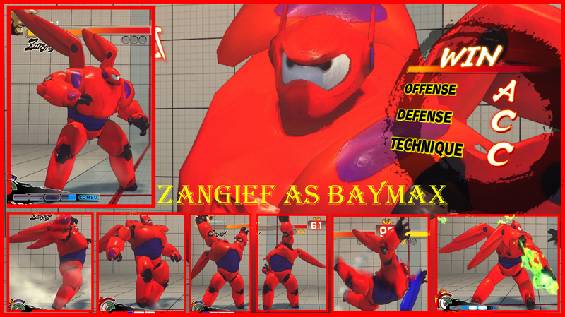Illustration for article titled Someone Put Big Hero 6 Characters In Street Fighter IV